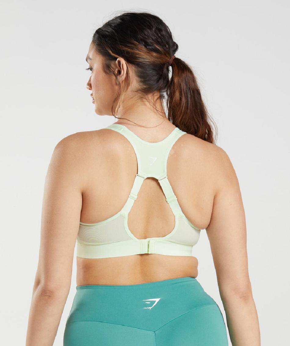 Sujetadores Deportivos Gymshark Open Back Mujer Verde | CO 2108CTV